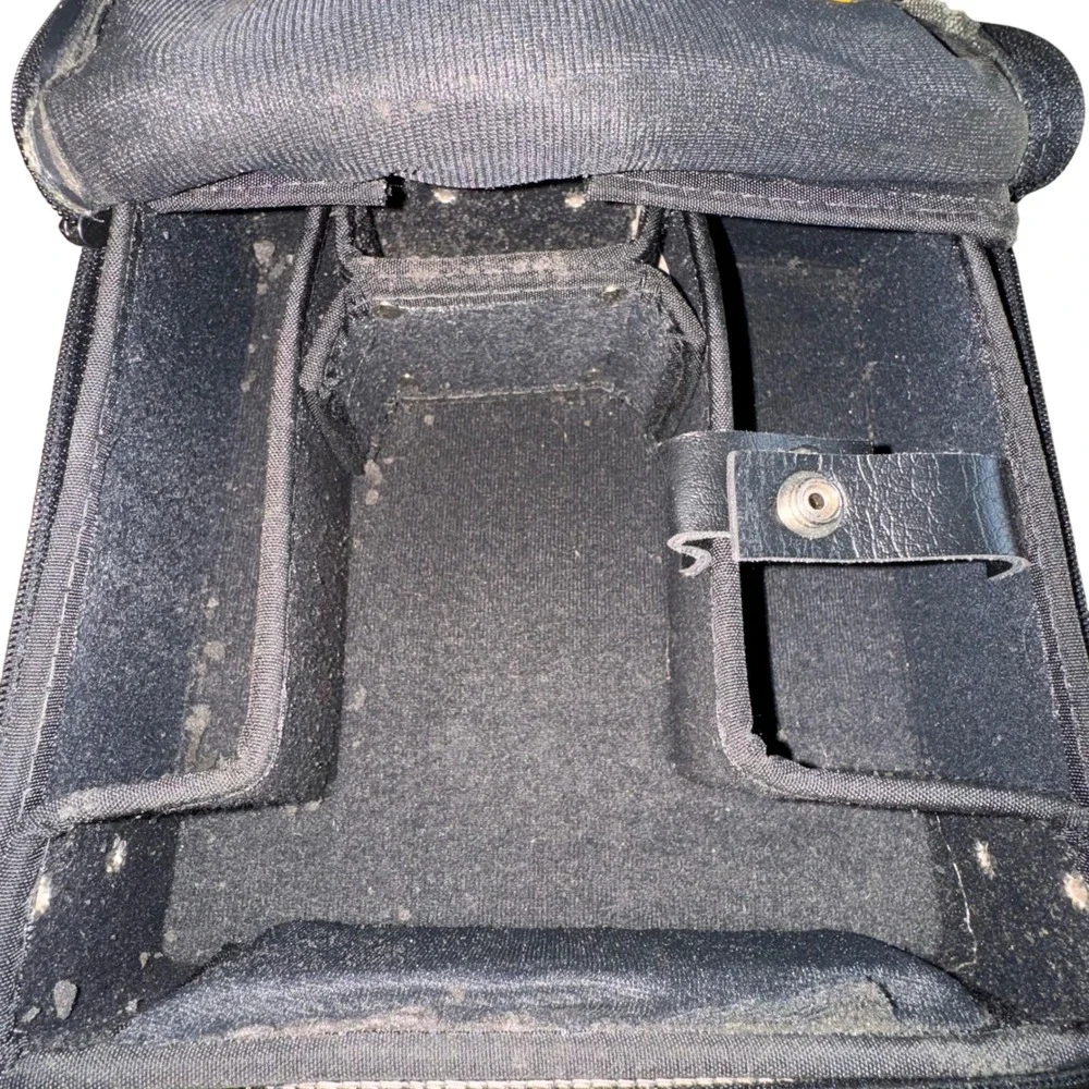 VTG Gray Camera Bag‎ Case Padded Insert Adjustable Strap Photography Equipment